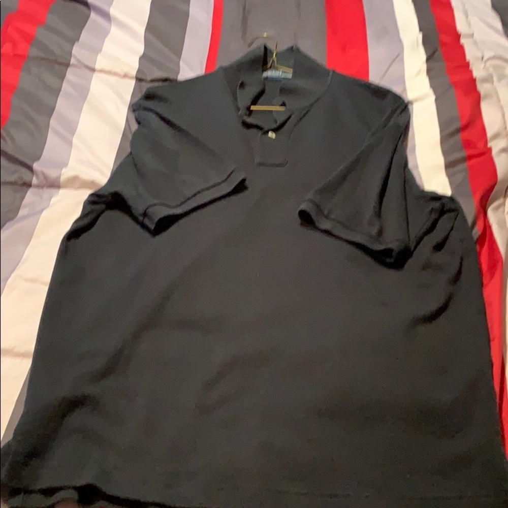 Ralph Lauren Black Short Sleeve Polo Shirt